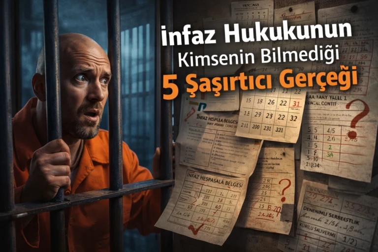 İnfaz Hukukunun Bilmediğiniz 5 Şaşırtıcı Bilgi