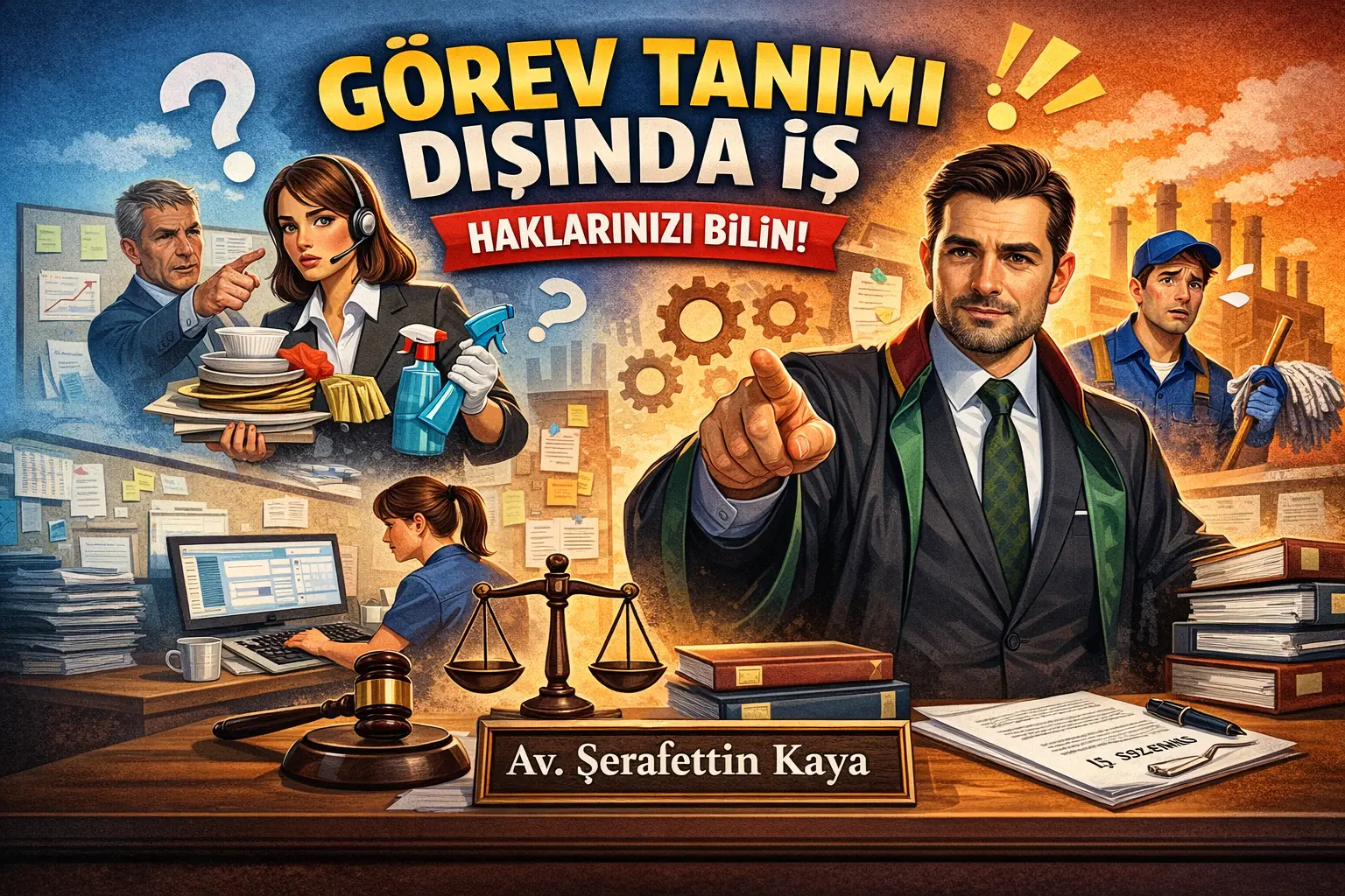 GÖREV TANIMI DIŞINDA İŞ YAPTIRMA HAKKINDA