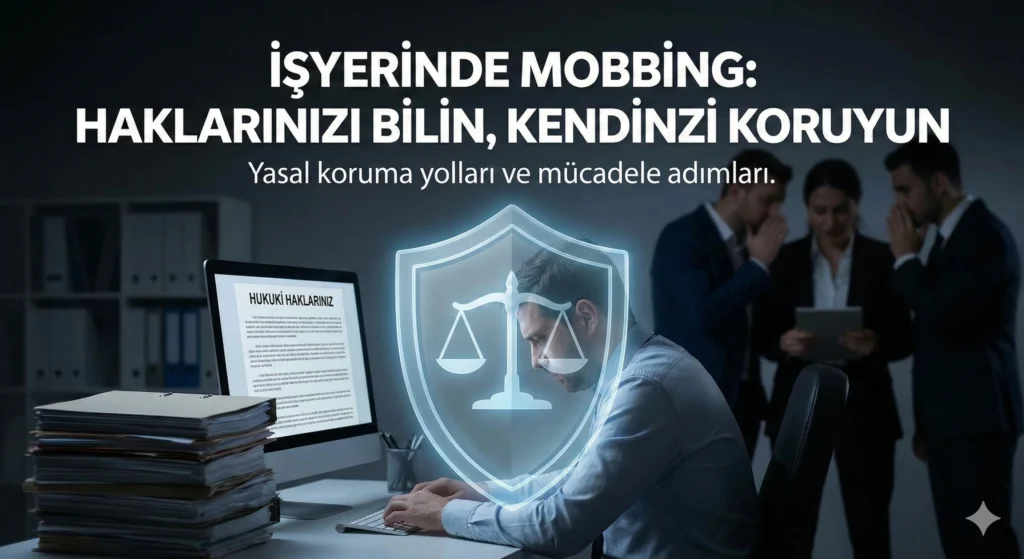 İşyerinde mobbing – bilgilendirme görseli