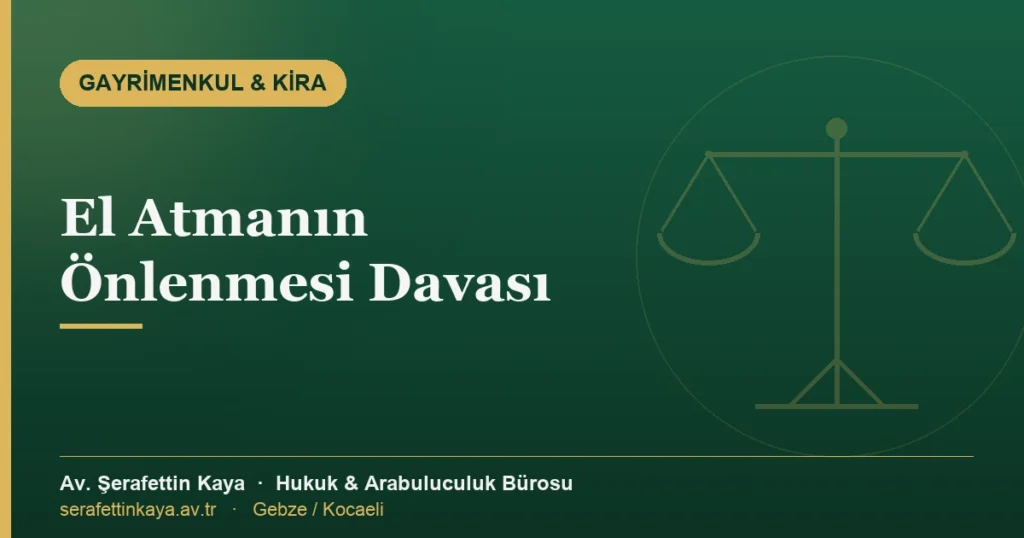 El atmanın önlenmesi ve ecrimisil davasını konu alan yazının kapak görseli.