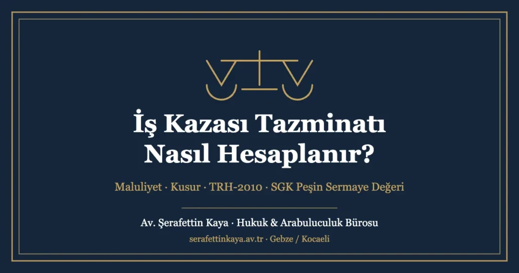 İş kazası tazminatı hesaplama rehberi kapak görseli