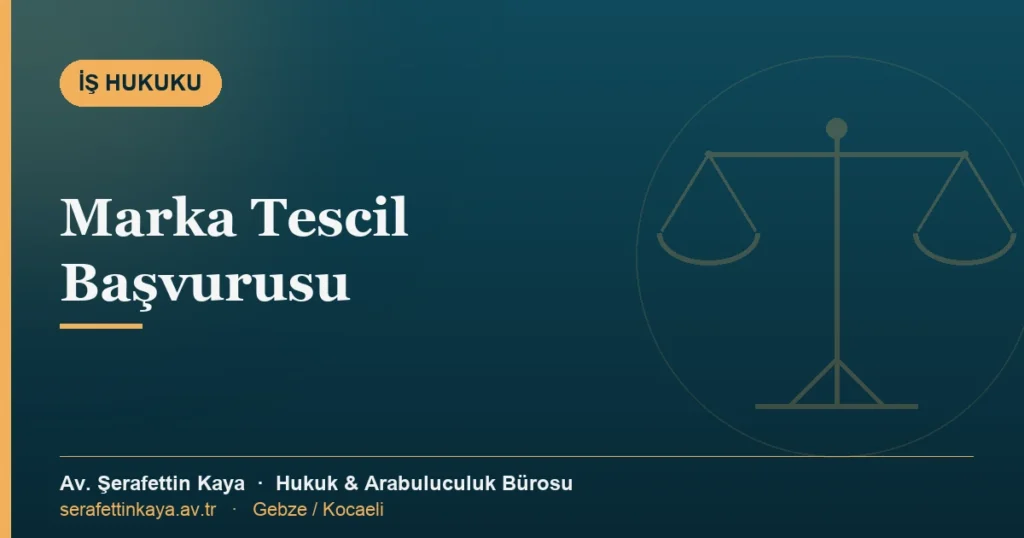 Marka tescil başvurusu konulu kapak görseli